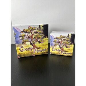 CrazyFlower 3D Tree Flowers Board Game + Expansion Strategy Puzzle New